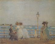 Arthur Clifton Goodwin On South Boston Pier oil painting reproduction